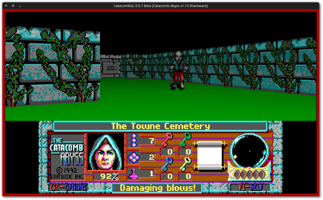 [Catacomb series (with CatacombGL engine)]