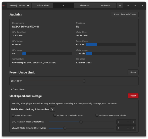 [Linux GPU Control Application (LACT)]