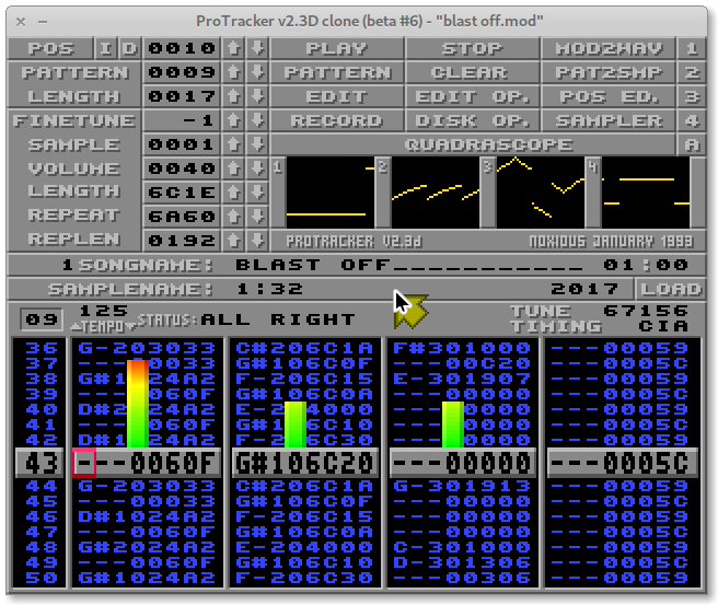 [ProTracker II clone]