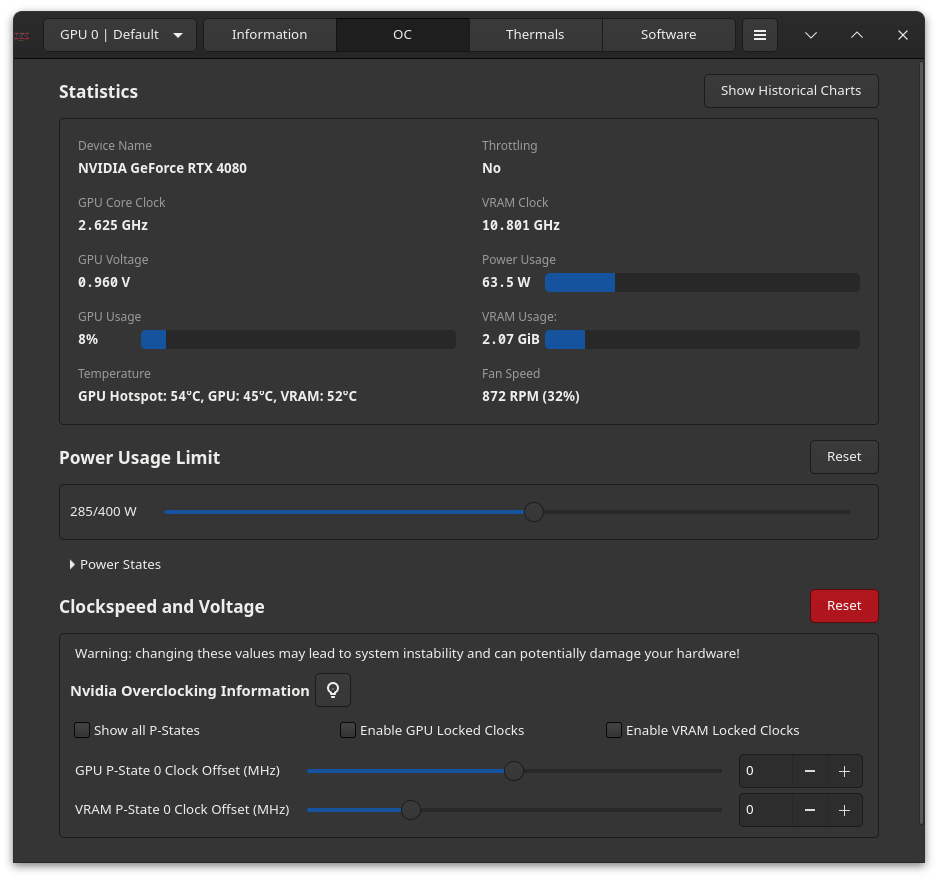 [Linux GPU Control Application (LACT)]
