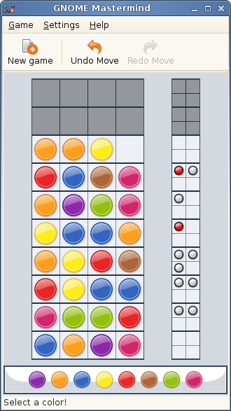 [GNOME Mastermind]