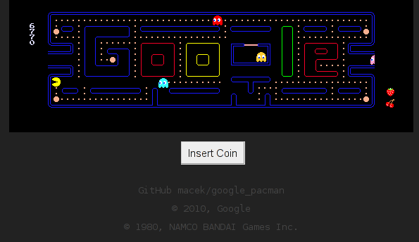 [Google Pacman]