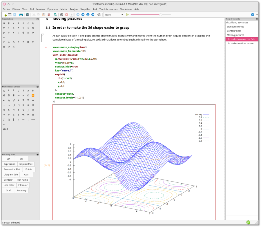 [Maxima (with wxMaxima UI)]