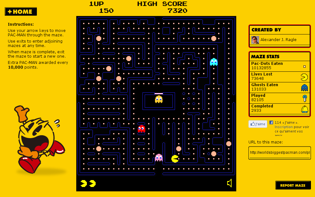 [World’s Biggest PAC-MAN]