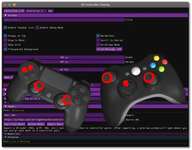 [3D Controller Overlay +]