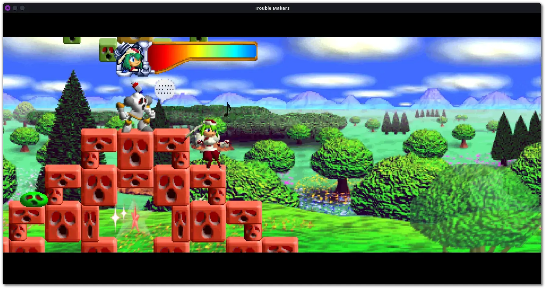 [Mischief Makers (with Trouble Makers engine)]