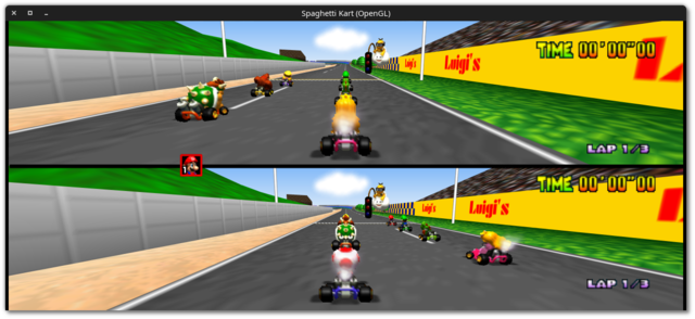 [MarioKart 64 (with Spaghetti Kart engine)]