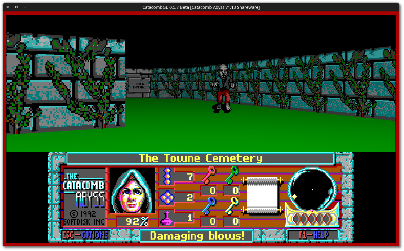 [Catacomb series (with CatacombGL engine)]