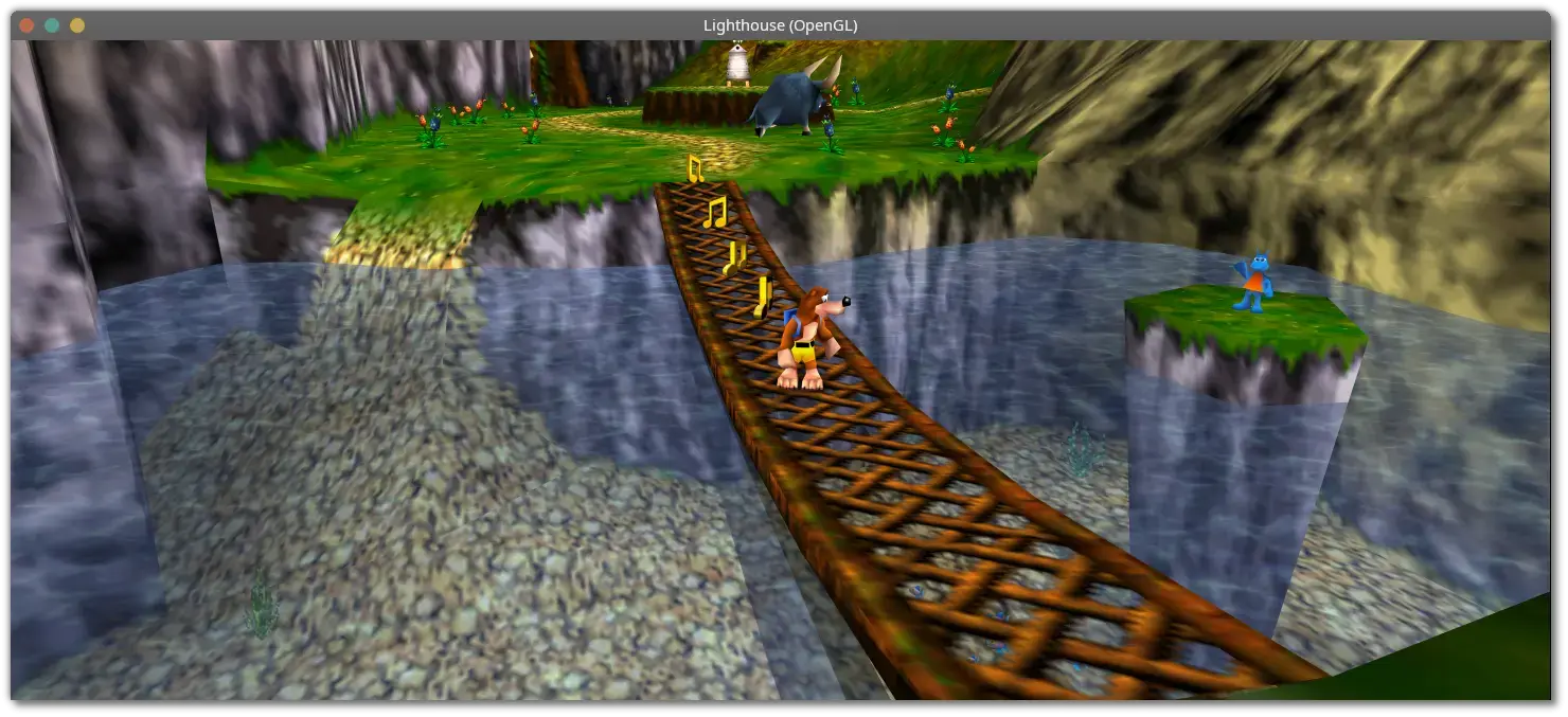 [Banjo-Kazooie (with Lighthouse engine)]