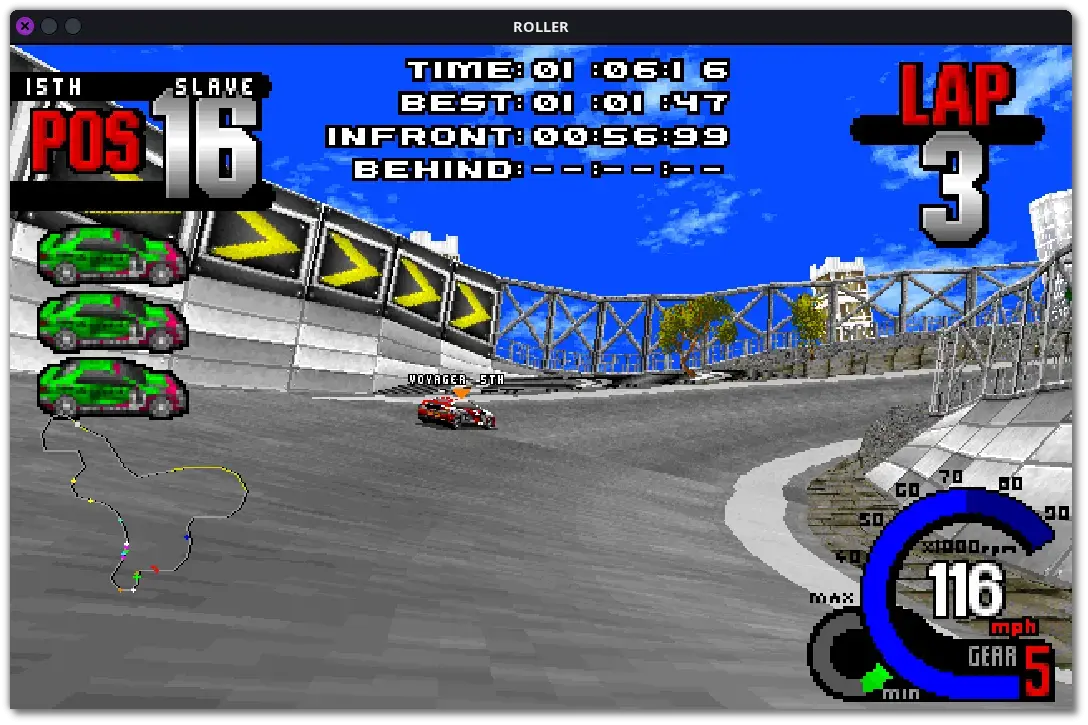 [Fatal Racing (aka Whiplash) (with Roller engine)]