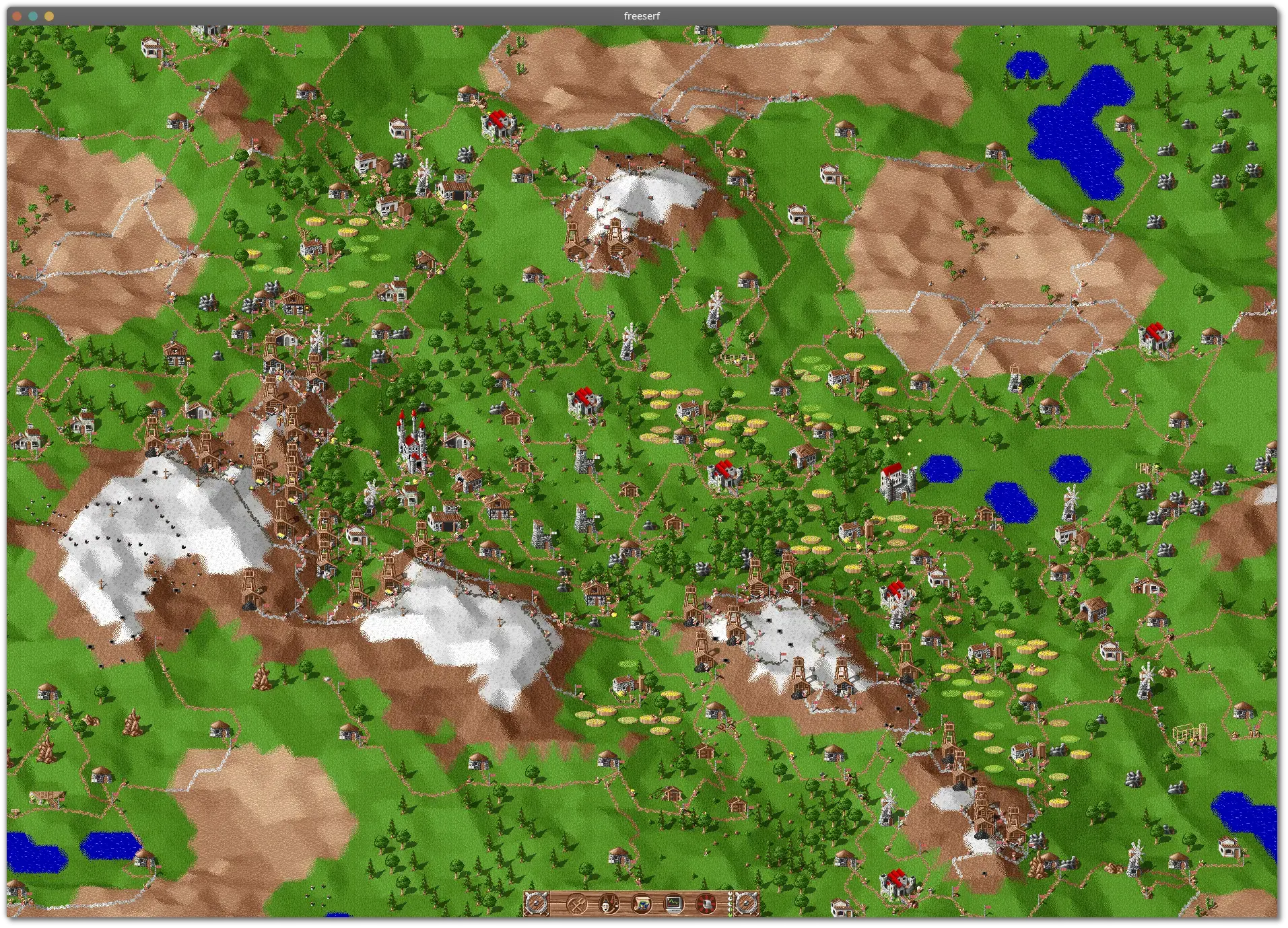 [The Settlers I (with Freeserf engine)]