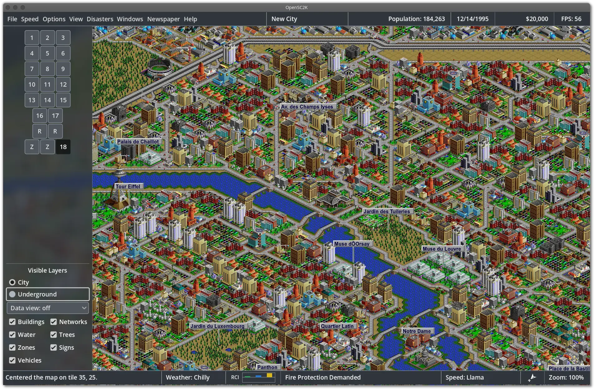 [SimCity 2000 (with OpenSC2K engine)]